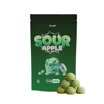 THCB Gummies - Sour Apple - 25mg